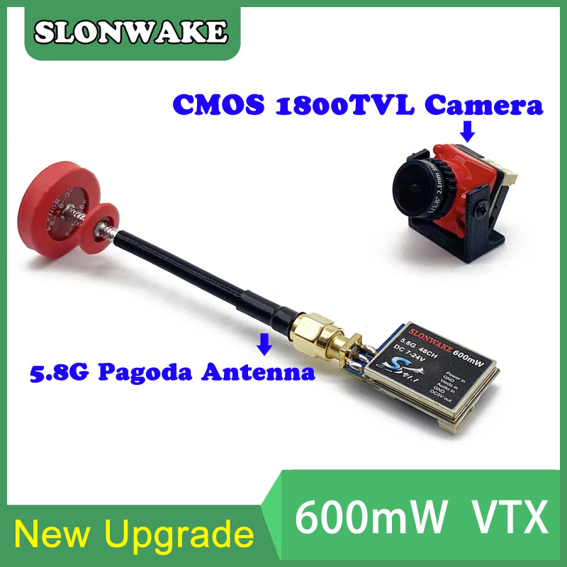 5.8G 48CH 600mW adjustable VTX - Drone Receiver recension och pris