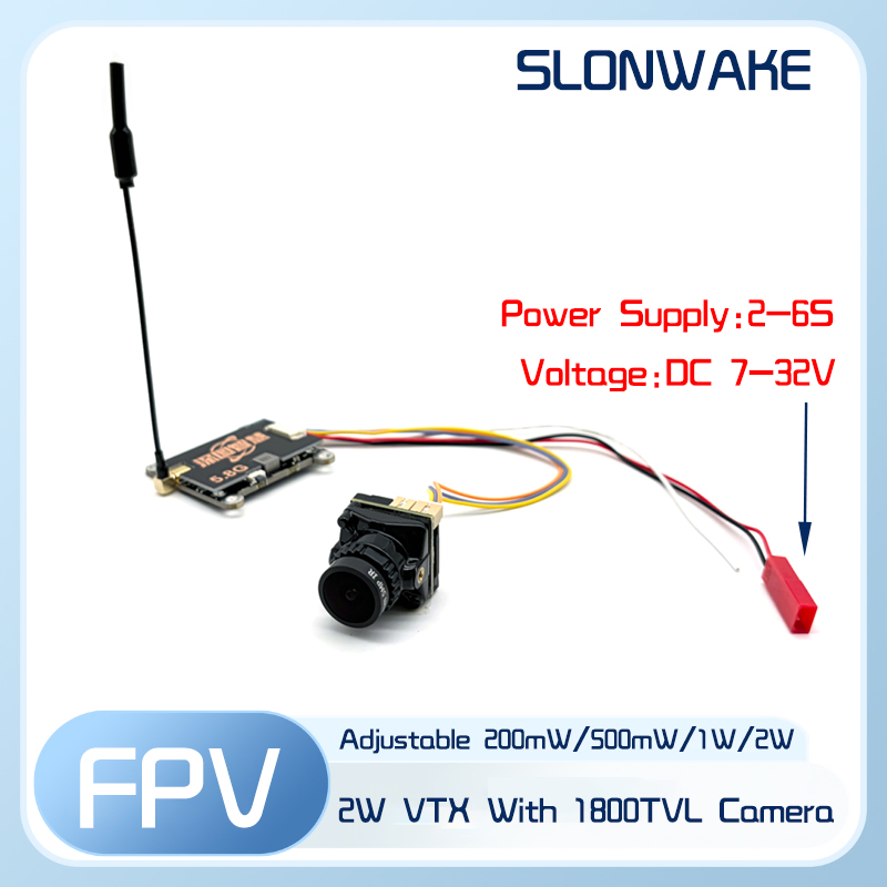 SLONWAKE 5.8G 56CH 2W transmit - Drone Receiver recension och pris