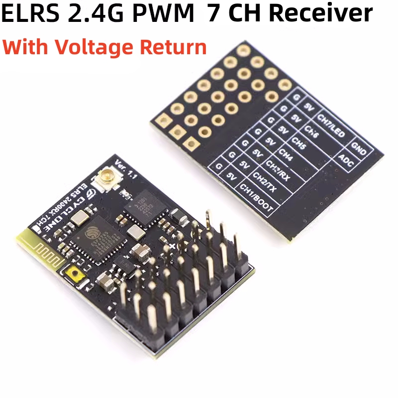 ELRS 2.4G PWM 7CH 6CH CRSF Rec - Drone Antenna recension och pris